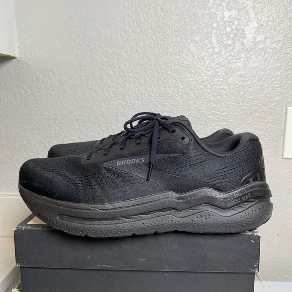 Brooks Ghost Max 2 1104314E020 Black Running Shoes Sneaker Men 15 Extra Wide 4E main image 11